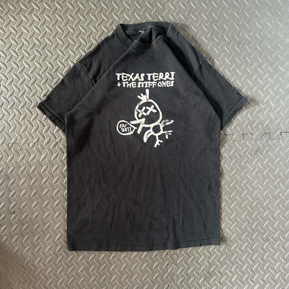 Texas Terri & The Stiff Ones Other - Vintage Texas Terri & The Stiff Ones Eat Shit Graphic T-Shirt